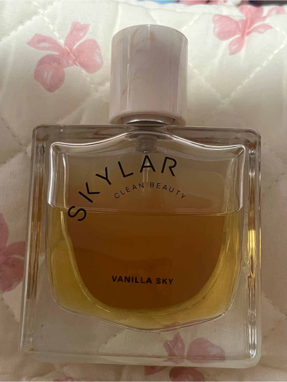 Skylar Vanilla Sky Perfume — Amber & Cream Bottle